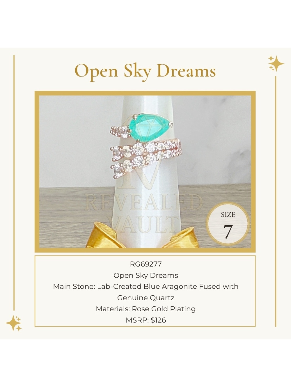 Open Sky Dreams - Size 7 - OG
